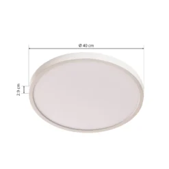LED-Deckenleuchte Lero, dimmbar, 30W, Ø 40cm