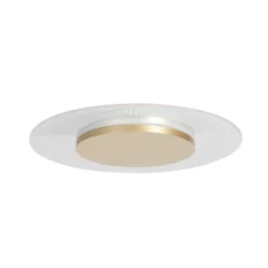 LED-Deckenleuchte Lido, goldfarben, Ø 28 cm