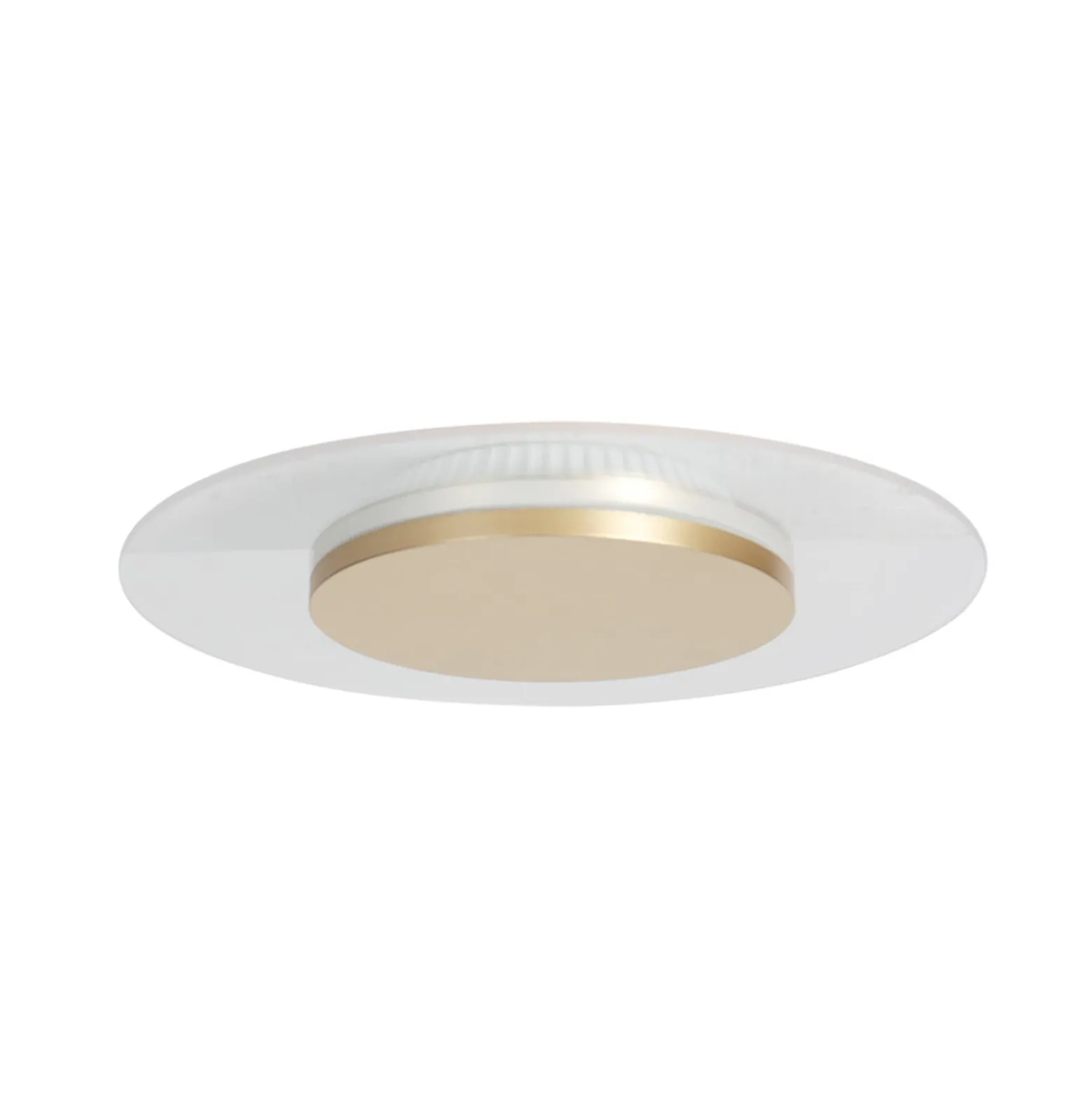 LED-Deckenleuchte Lido, goldfarben, Ø 28 cm