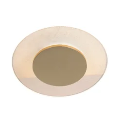 LED-Deckenleuchte Lido, goldfarben, Ø 42 cm
