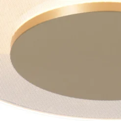 LED-Deckenleuchte Lido, goldfarben, Ø 42 cm