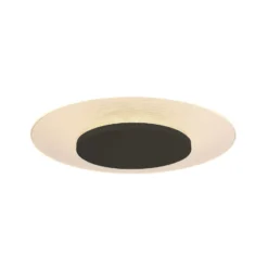 LED-Deckenleuchte Lido, schwarz, Ø 42cm
