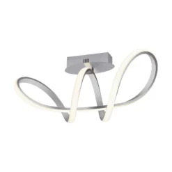 LED-Deckenleuchte Maria, dimmbar, aluminium