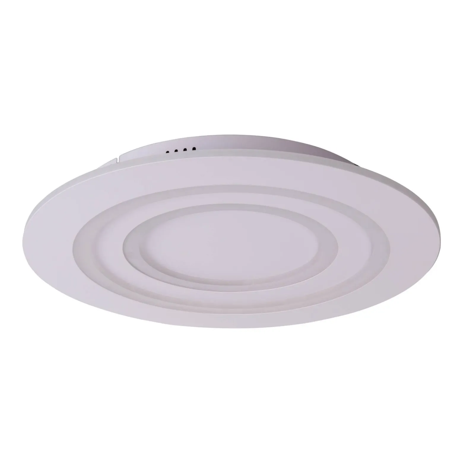 LED-Deckenleuchte Mirel, weiß, Metall Ø 50 cm RGB CCT Remote