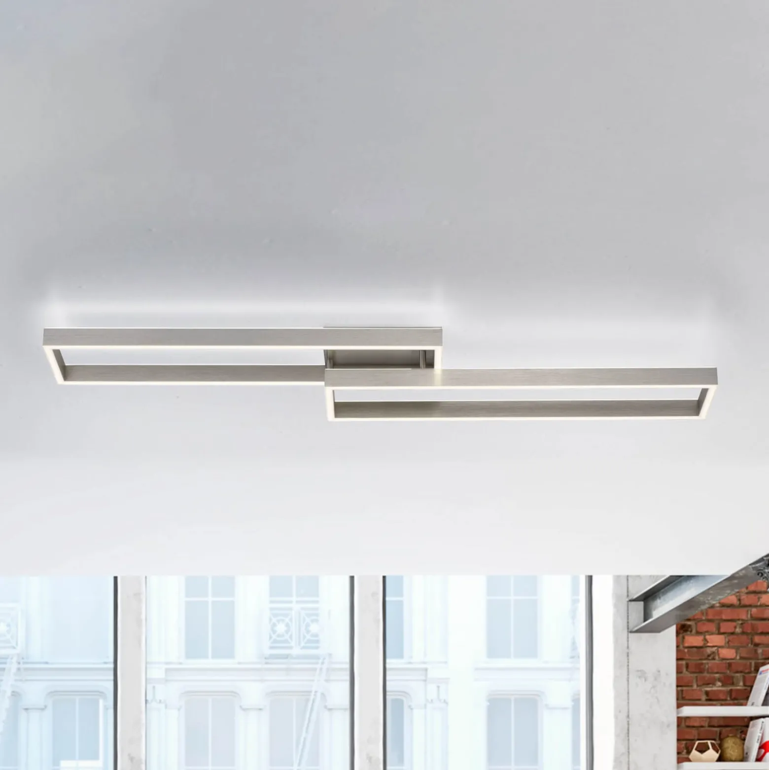 LED-Deckenleuchte Paan, dimmbar, CCT, Memory