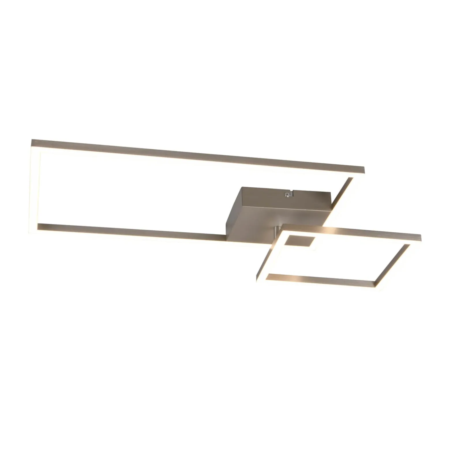 LED-Deckenleuchte Padella schwenkbar 4.000K nickel