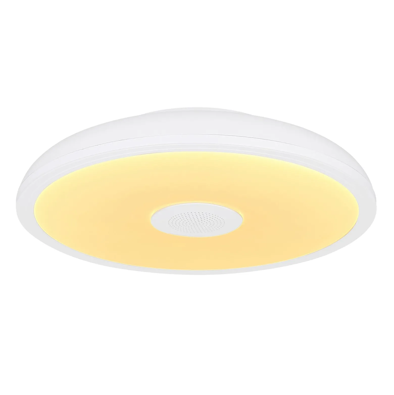 LED-Deckenleuchte Raffy Lautsprecher RGBW weiß