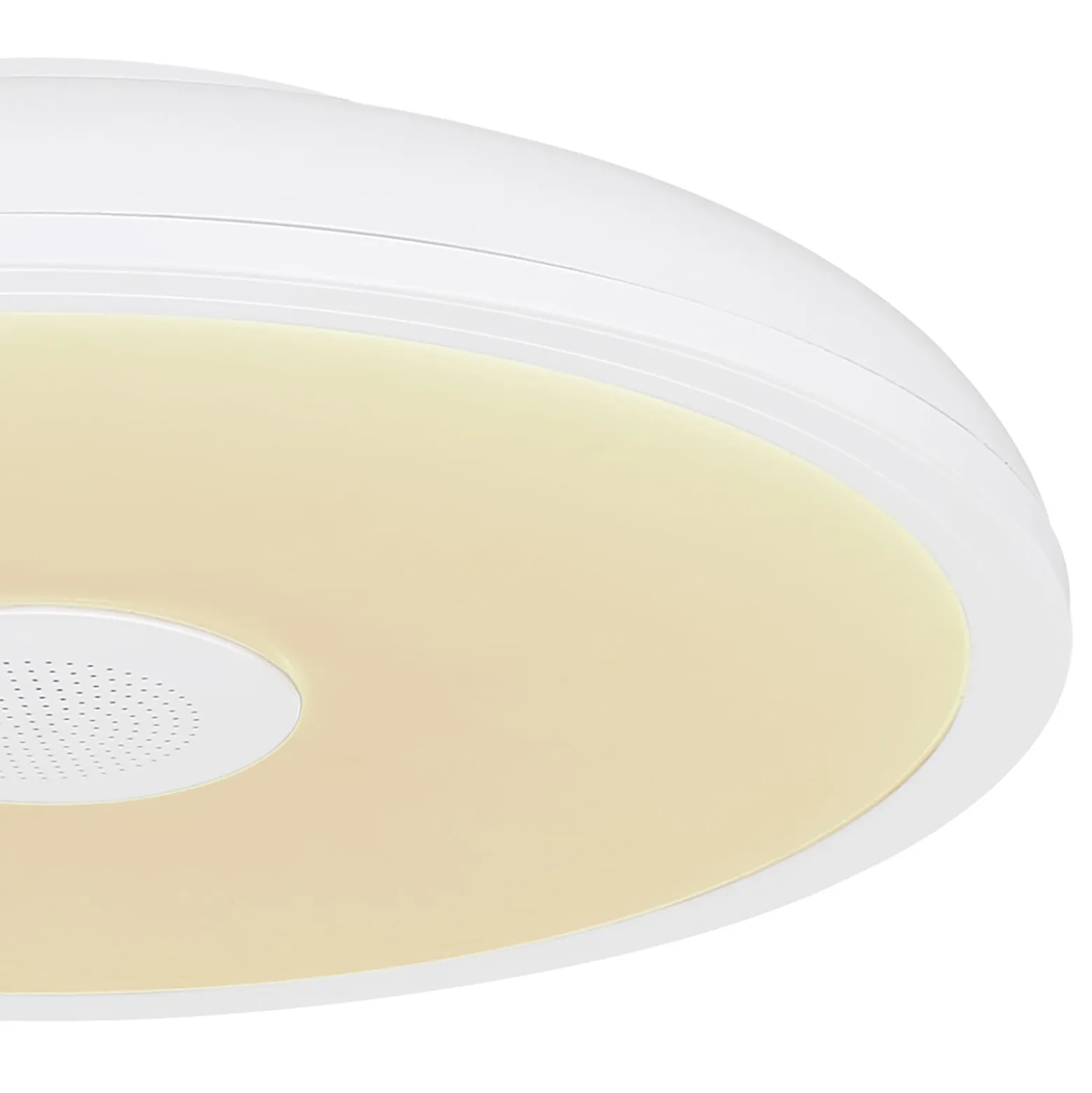 LED-Deckenleuchte Raffy Lautsprecher RGBW weiß