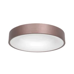 LED-Deckenleuchte Ringlede, 2.700 K, Ø 38 cm, bronze, Metall