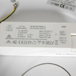 LED-Deckenleuchte Ringlede, 2.700 K, Ø 38 cm, bronze, Metall