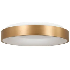 LED-Deckenleuchte Ringlede, 2.700 K, Ø 48 cm, gold, Metall