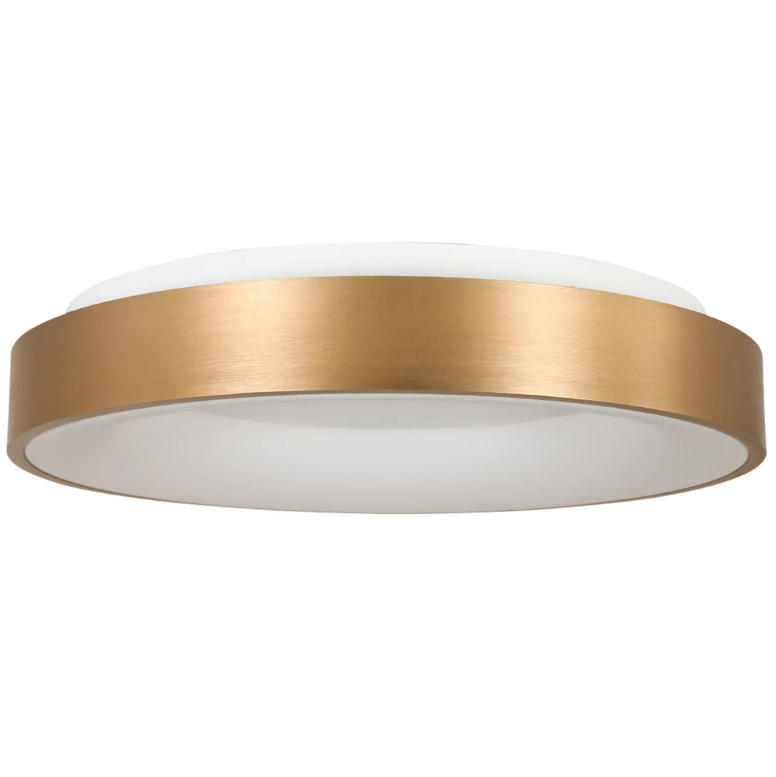 LED-Deckenleuchte Ringlede, 2.700 K, Ø 48 cm, gold, Metall