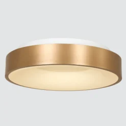 LED-Deckenleuchte Ringlede, 2.700 K, Ø 48 cm, gold, Metall