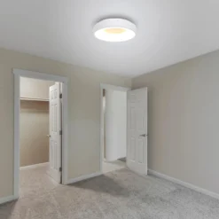 LED-Deckenleuchte Ringlede, 2.700 K, Ø 30 cm, weiß, Metall