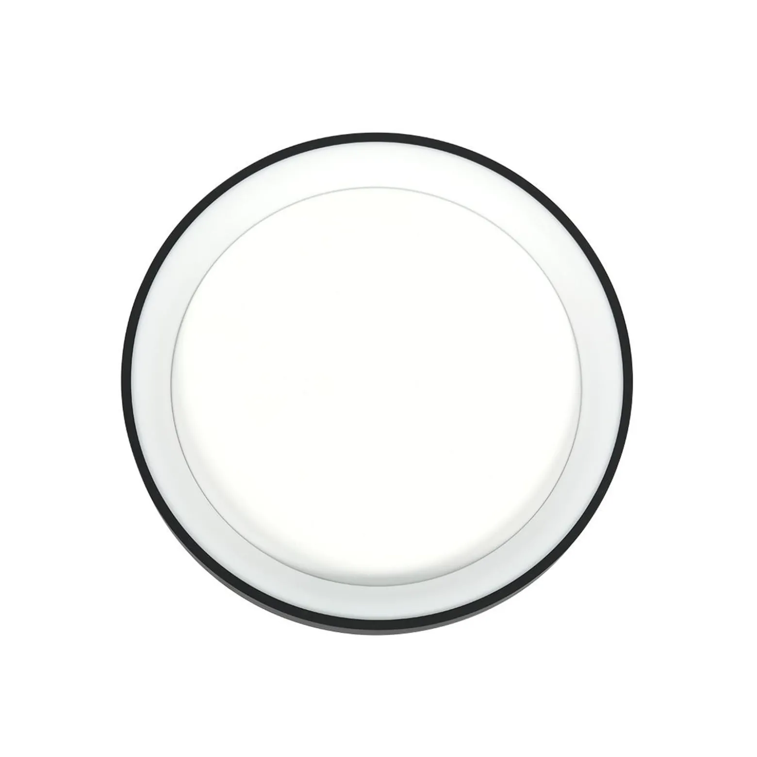 LED-Deckenleuchte Ringlede, schwarz, Höhe 6 cm, Ø 28 cm