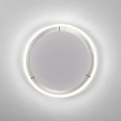 LED-Deckenleuchte Ritus, Ø 39,3 cm, aluminium, step-dim