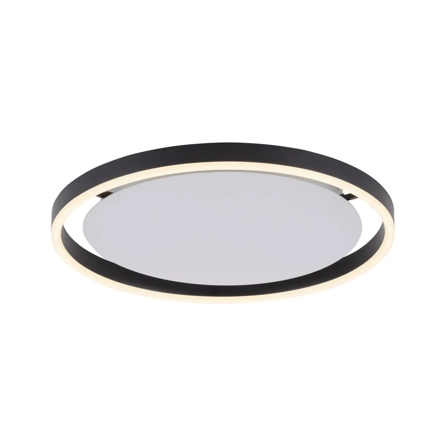 LED-Deckenleuchte Ritus, Ø 39,3cm, anthrazit