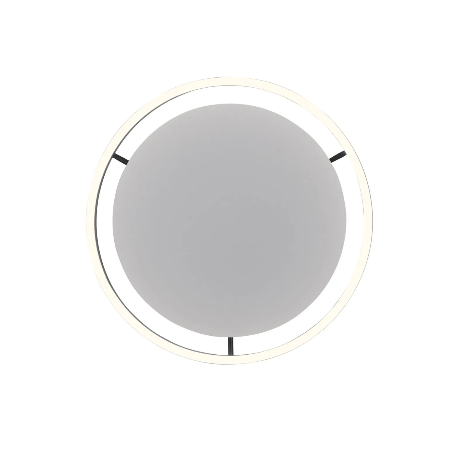 LED-Deckenleuchte Ritus, Ø 39,3cm, anthrazit