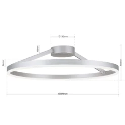 LED-Deckenleuchte Robert Ø 60 cm