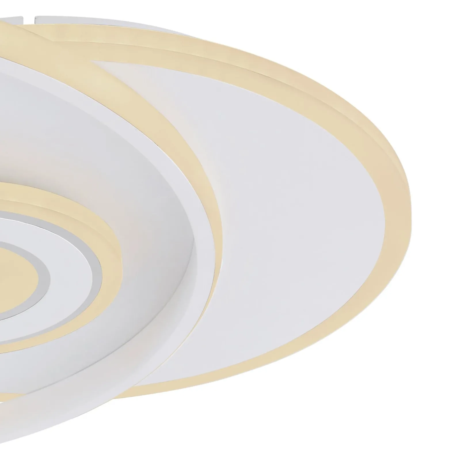 LED-Deckenleuchte Roderick, weiß, Länge 54 cm, Acryl, CCT