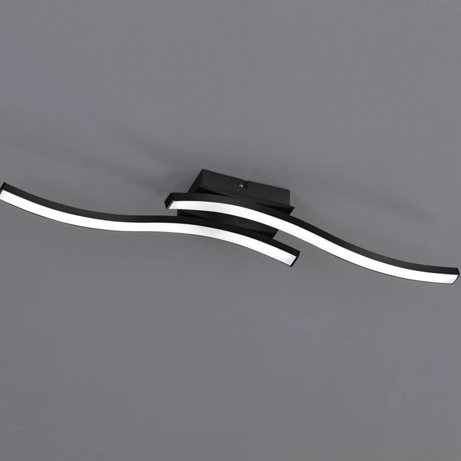 LED-Deckenleuchte Route, zweiflammig