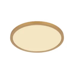 LED-Deckenleuchte Sapana, Ø 29,5 cm, messing
