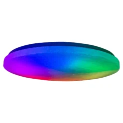 LED-Deckenleuchte Sligo, dimmbar, RGBW, Nachtlicht