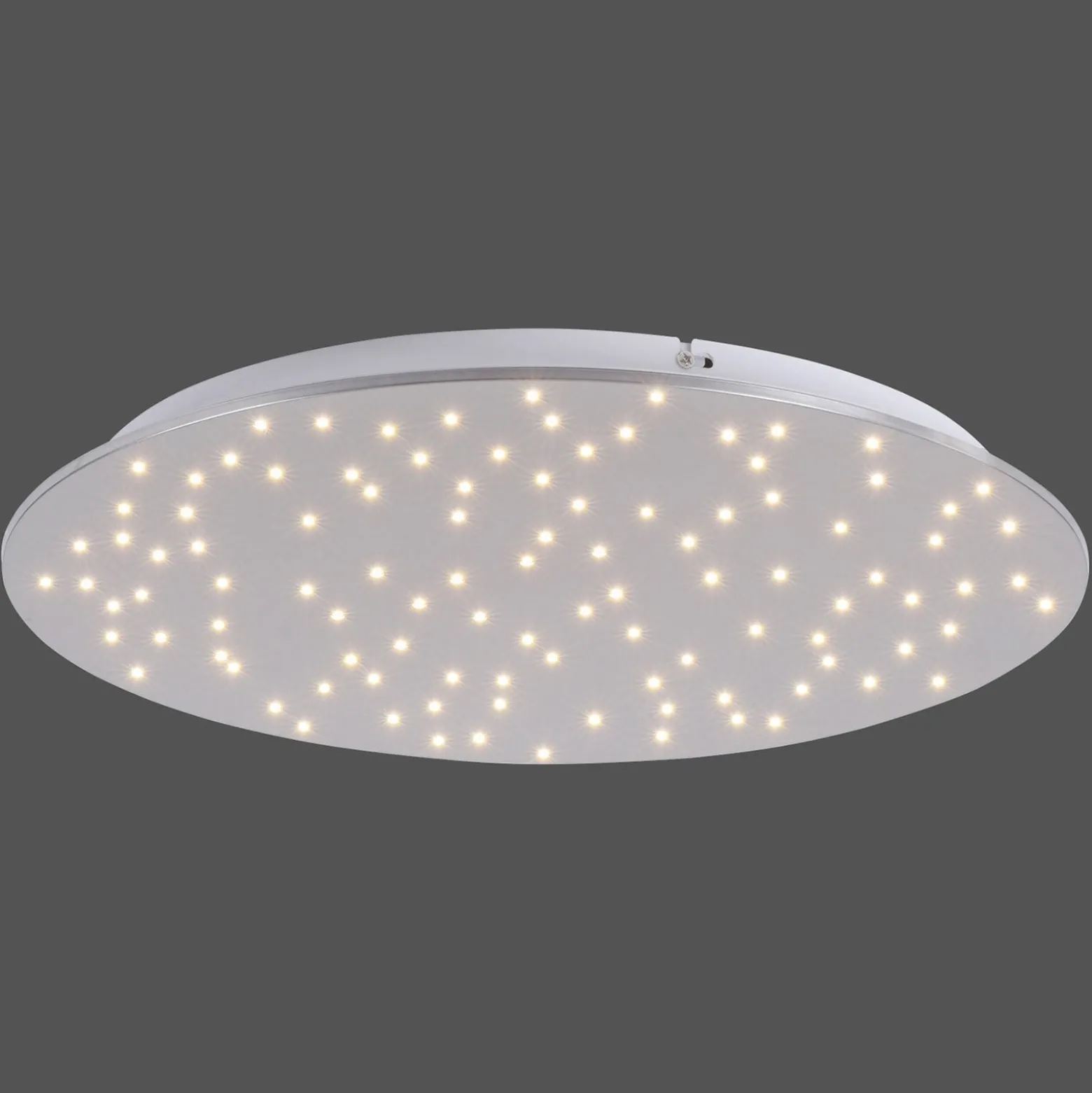 LED-Deckenleuchte Sparkle CCT dim stahl Ø 48cm
