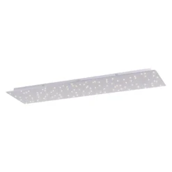 LED-Deckenleuchte Sparkle CCT dim stahl 100x45cm