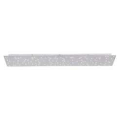 LED-Deckenleuchte Sparkle CCT dim stahl 100x45cm