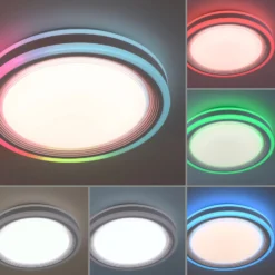 LED-Deckenleuchte Spheric, CCT, RGB, Ø 40cm