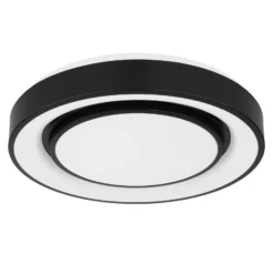 LED-Deckenleuchte Sully RGBW Fernbedienung schwarz