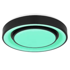 LED-Deckenleuchte Sully RGBW Fernbedienung schwarz