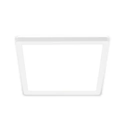 LED-Deckenleuchte Tava, weiß, 24x24 cm, Kunststoff