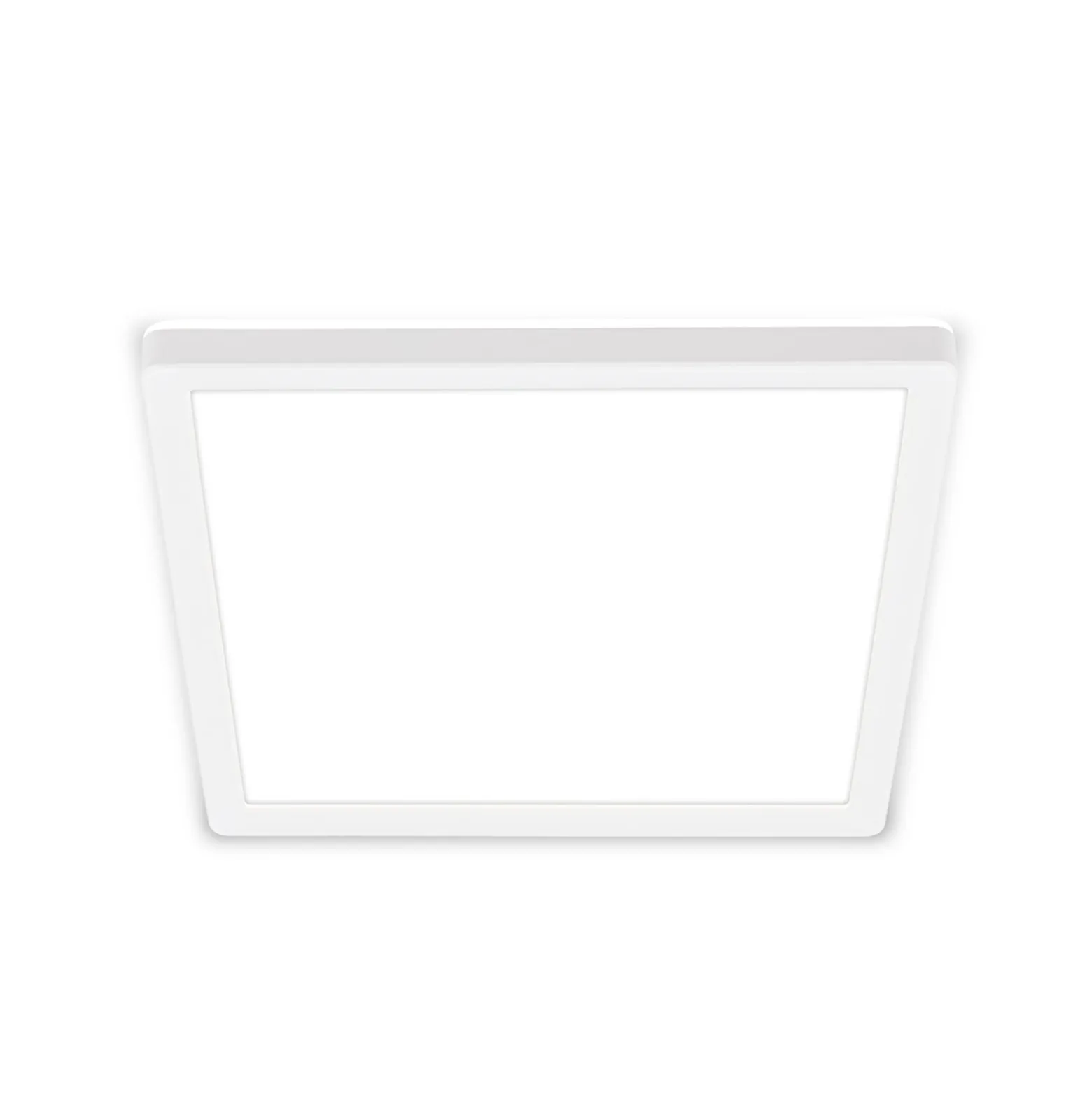 LED-Deckenleuchte Tava, weiß, 24x24 cm, Kunststoff