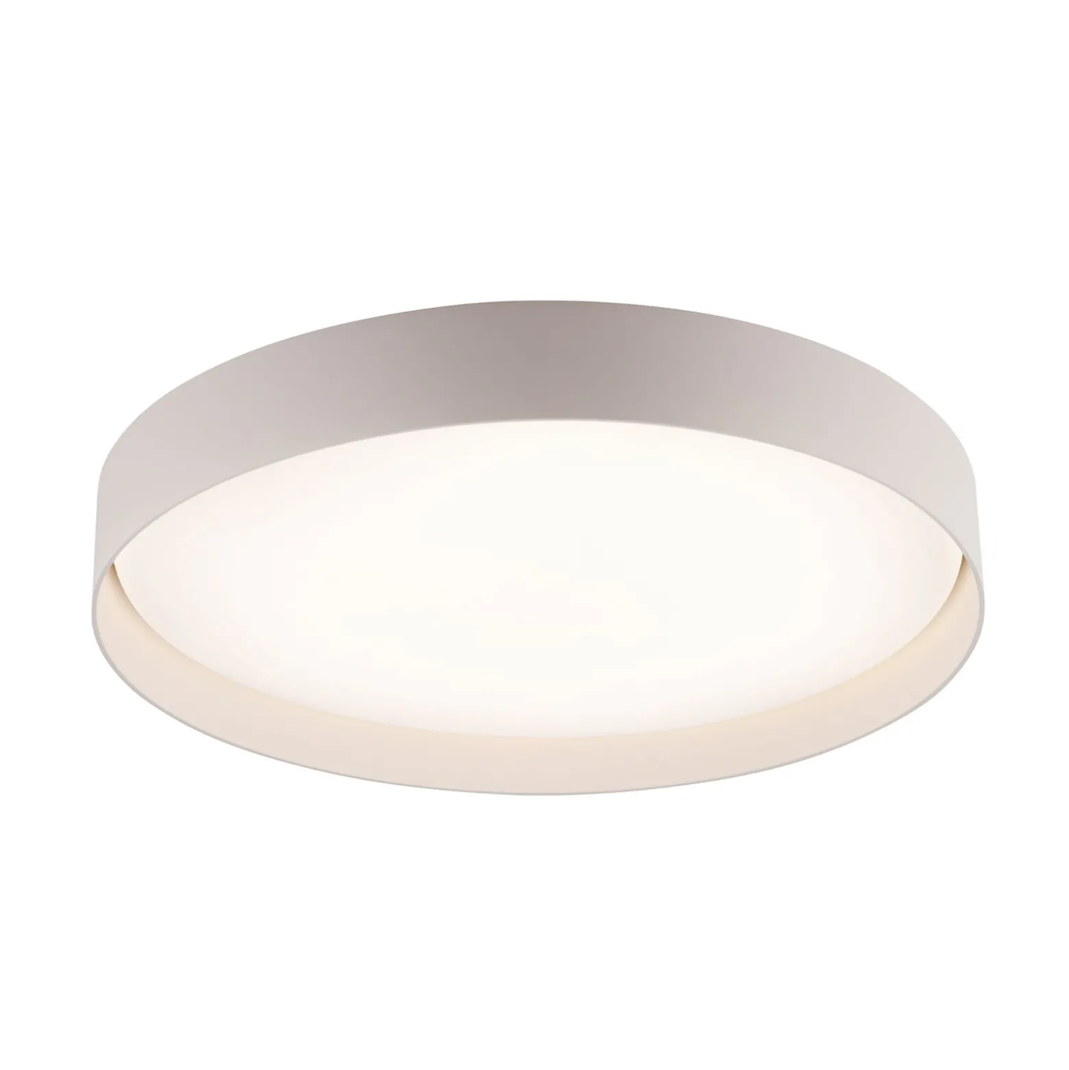 LED-Deckenleuchte TAVOLI, beige, Ø 49 cm, Metall, CCT, dim