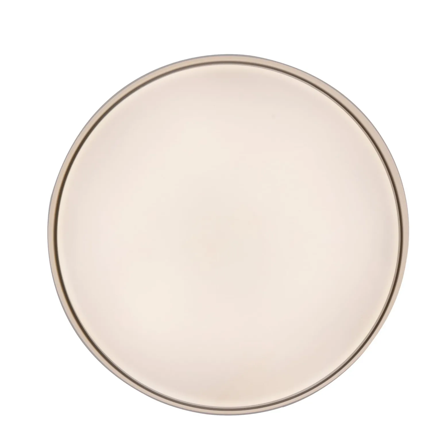 LED-Deckenleuchte TAVOLI, beige, Ø 49 cm, Metall, CCT, dim