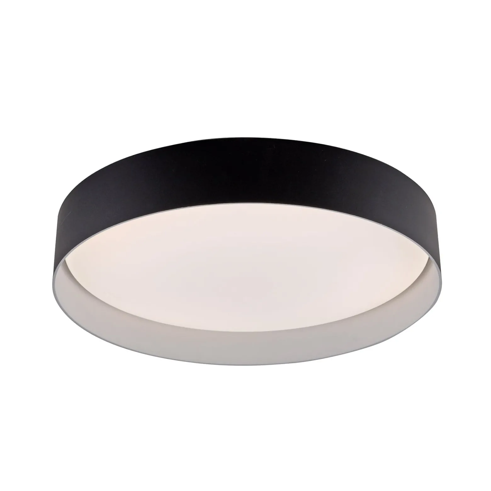 LED-Deckenleuchte TAVOLI, schwarz, Ø 39 cm, Metall, CCT, dim