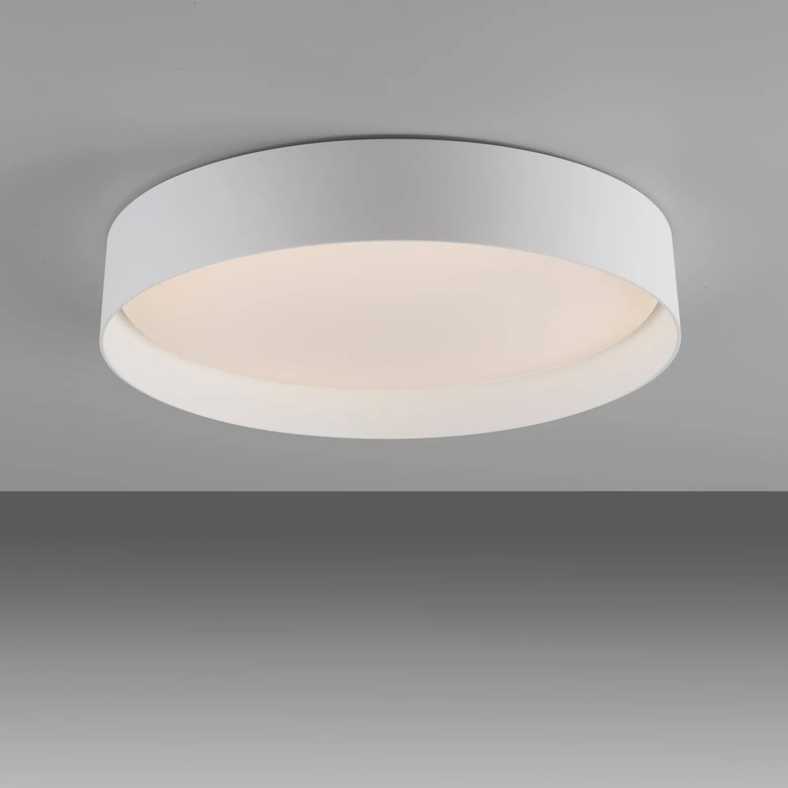 LED-Deckenleuchte TAVOLI, weiß, Ø 39 cm, Metall, CCT, dim