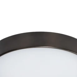 LED-Deckenleuchte Timur, anthrazit, Stahl, Ø 34 cm