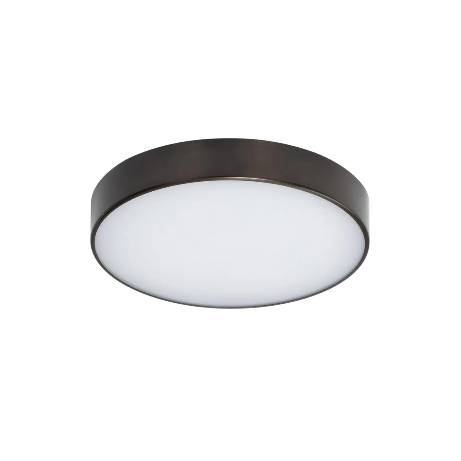 LED-Deckenleuchte Timur, anthrazit, Stahl, Ø 34 cm