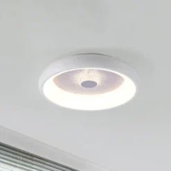 LED-Deckenleuchte Vertigo, CCT, Ø 46,5 cm, weiß