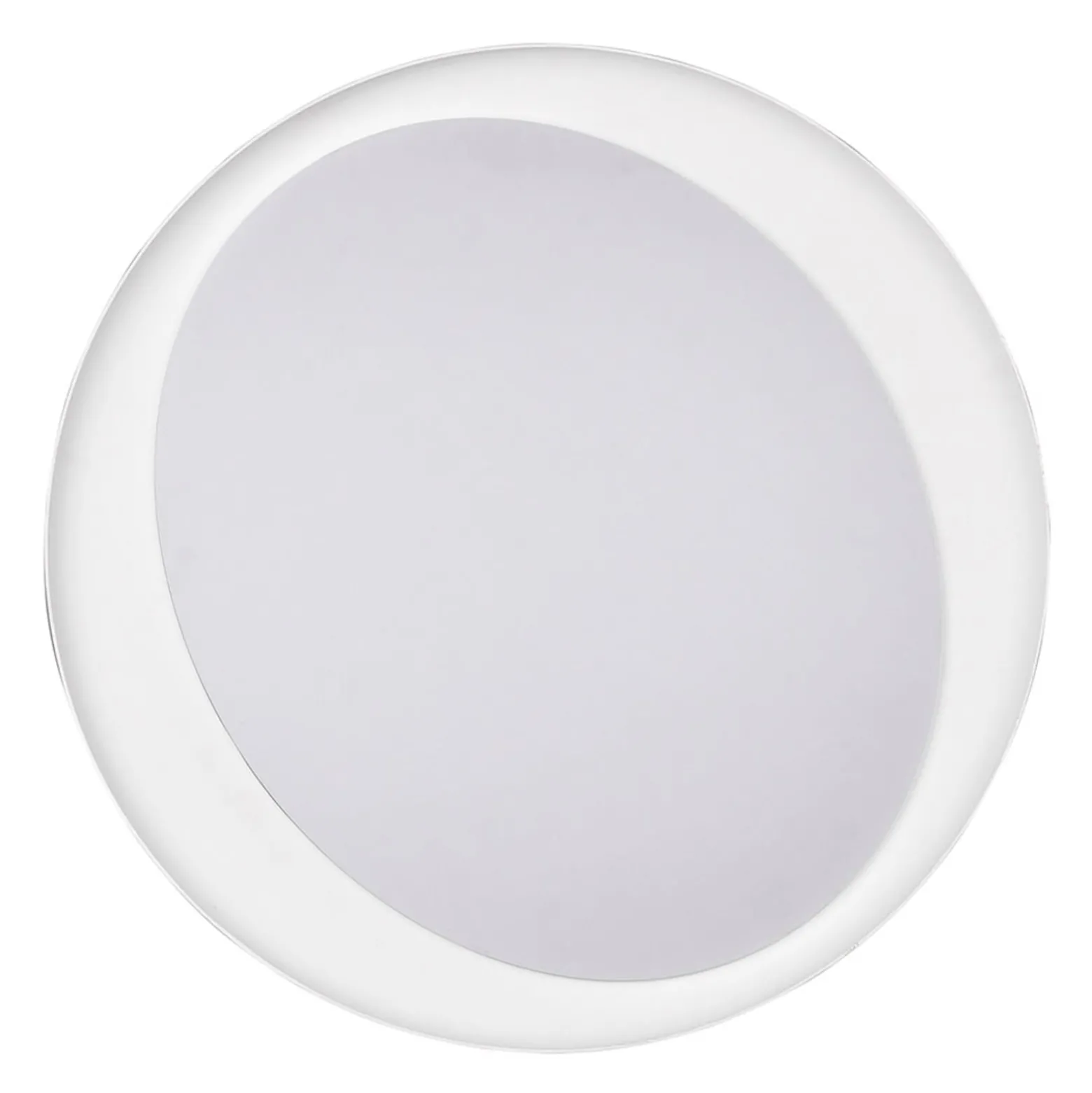 LED-Deckenleuchte Zeta tunable white, grau/weiß