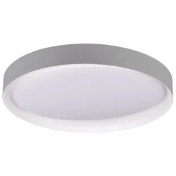 LED-Deckenleuchte Zeta tunable white, grau/weiß