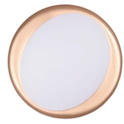 LED-Deckenleuchte Zeta tunable white, schwarz/gold
