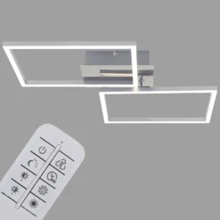 LED-Deckenleuchte 3149-018 zwei Quadrate