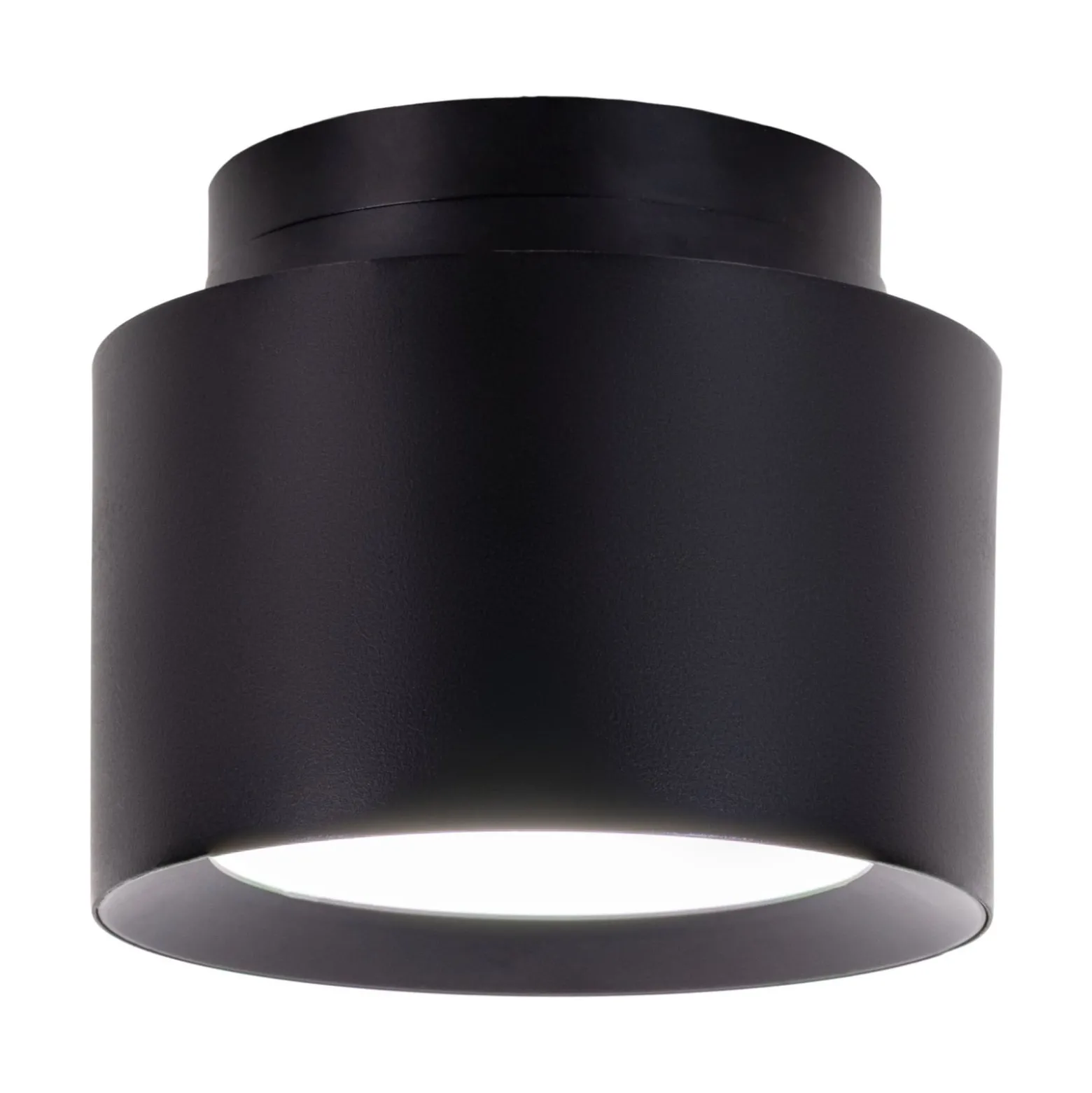 LED-Deckenspot Trimes, Ø 11,5 cm, schwarz, CCT, step-dim