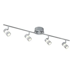LED-Deckenstrahler Bubbles, IP44, vierflammig