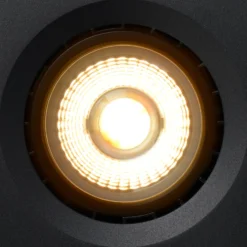 LED-Deckenstrahler Fedler eckig schwarz