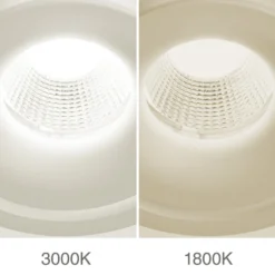 LED-Deckenstrahler Specter, weiß, Länge 19,4 cm, Alu, 2-flg.
